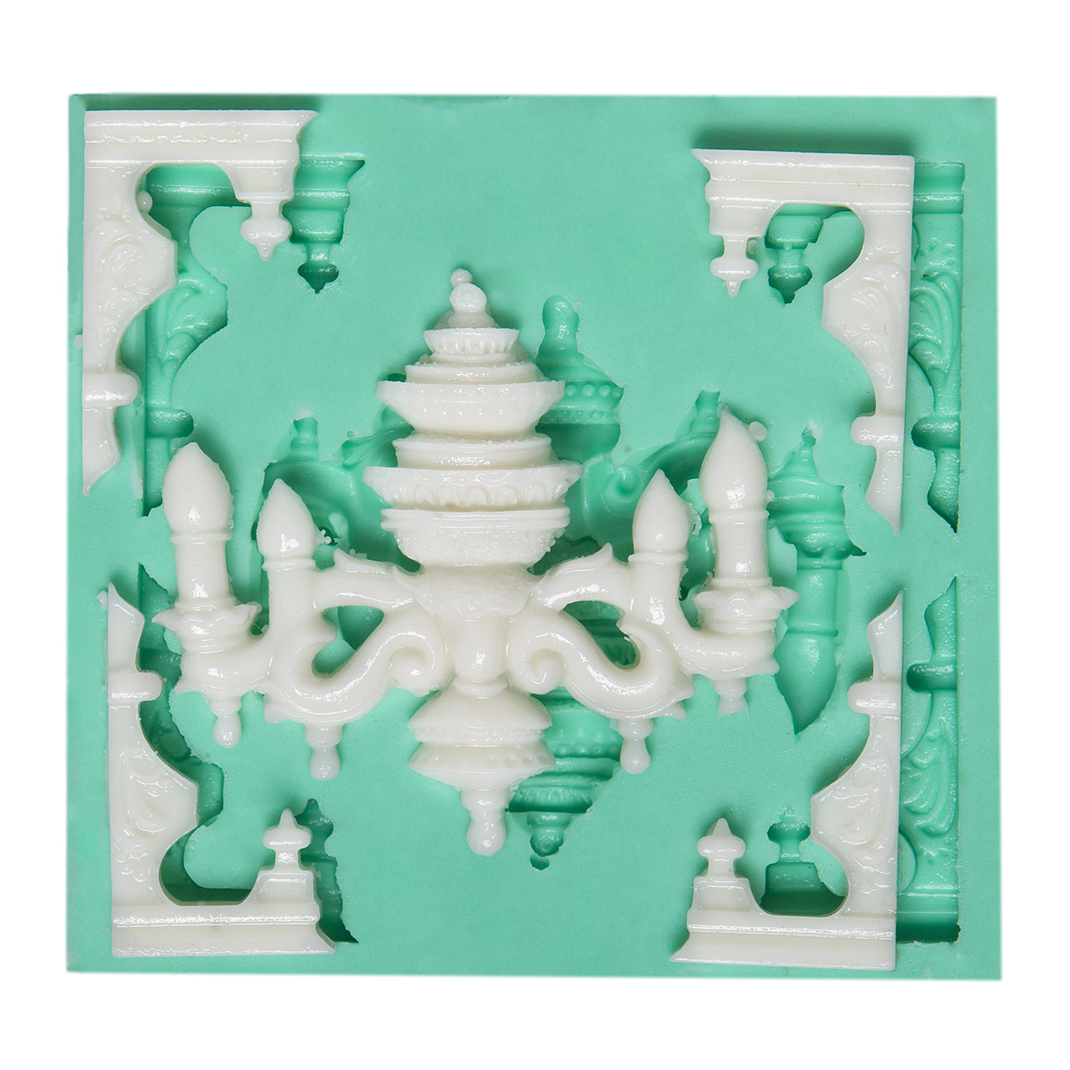 avize-ve-bordur-seklinde-silikon-polyester-kalibi-kk-0829 Avize ve bordür silikon kalıp