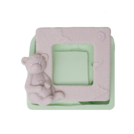 Ayıcık çerçeve silikon kalıp