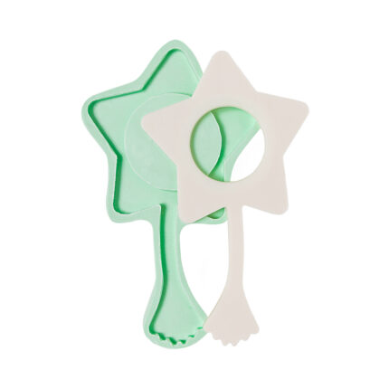 Büyük boy yıldız el aynası silikon kalıp