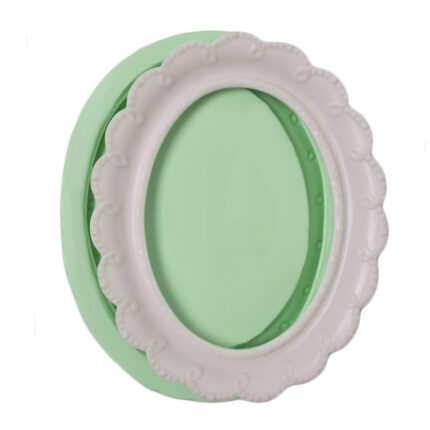 Desenli dilimli çerçeve silikon kalıp