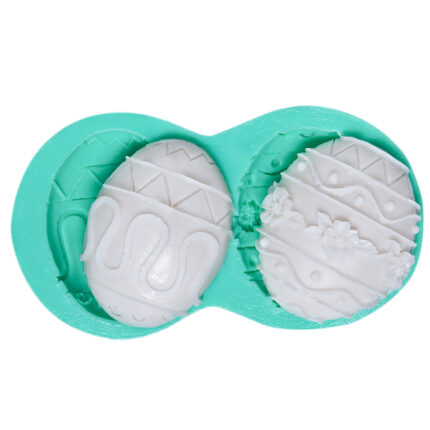 Desenli yumurtalar silikon kalıp