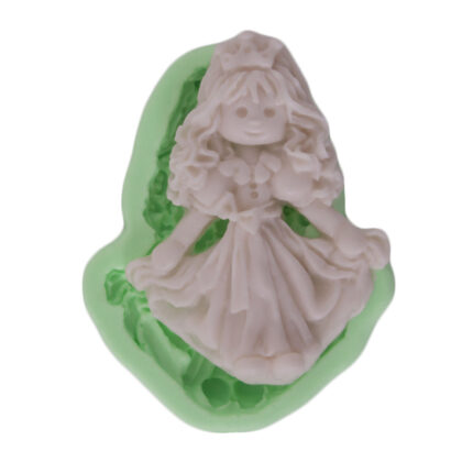 Eteğini tutan prenses silikon kalıp
