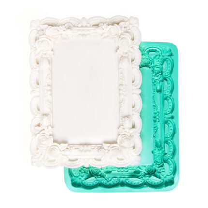 Güllü çerçeve silikon kalıp