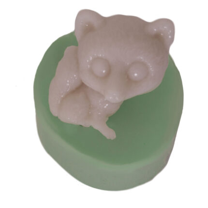 Koca kafalı tilki silikon kalıp