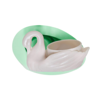 Kuğu tealight mumluk silikon kalıp