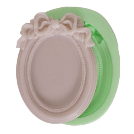 Kurdeleli fiyonklu çerçeve silikon kalıp