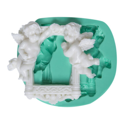 Melekler minik çerçeve silikon kalıp