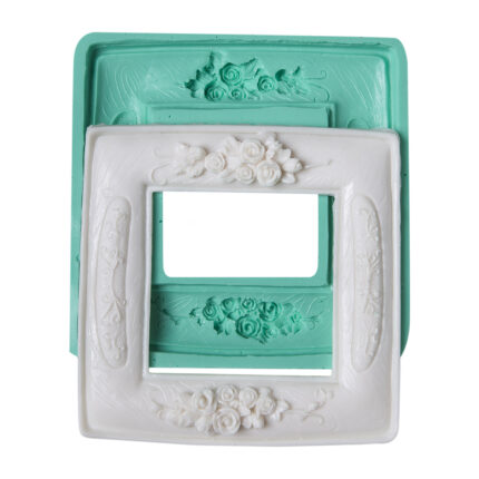 Minik güllü prizlik silikon kalıp