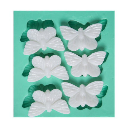 Minik kelebek 6'lı silikon kalıp