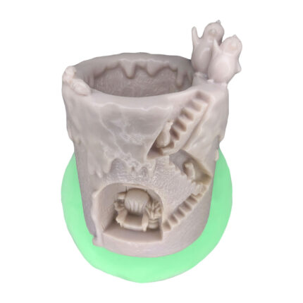 Penguen ailesi saksı silikon kalıbı