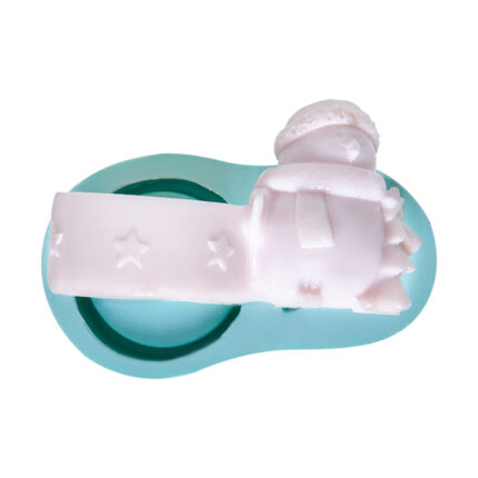 Penguen tealight mumluk silikon kalıp