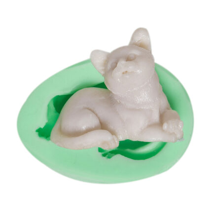 Sevimli kedi silikon kalıp