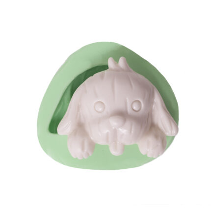 Sevimli köpek kenar figürü silikon kalıp