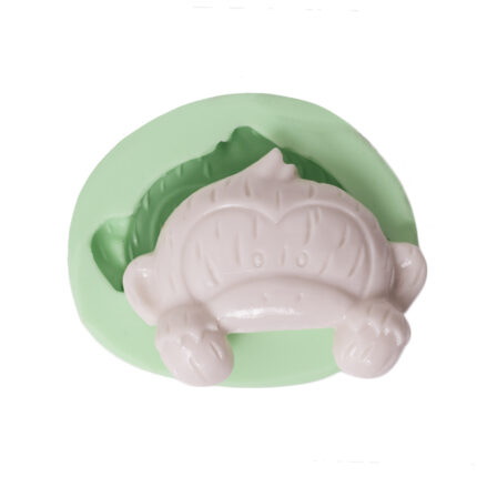 Sevimli maymun kenar figürü silikon kalıp