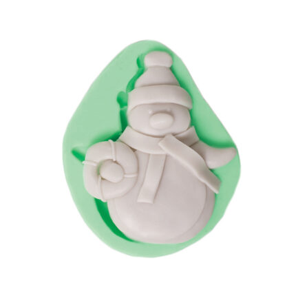 Sevimli yılbaşı pengueni silikon kalıp