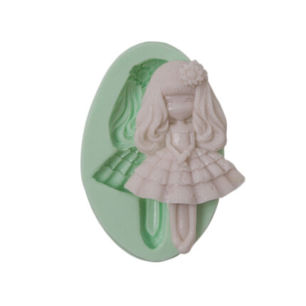 Süslü kızlar 3 silikon kalıp