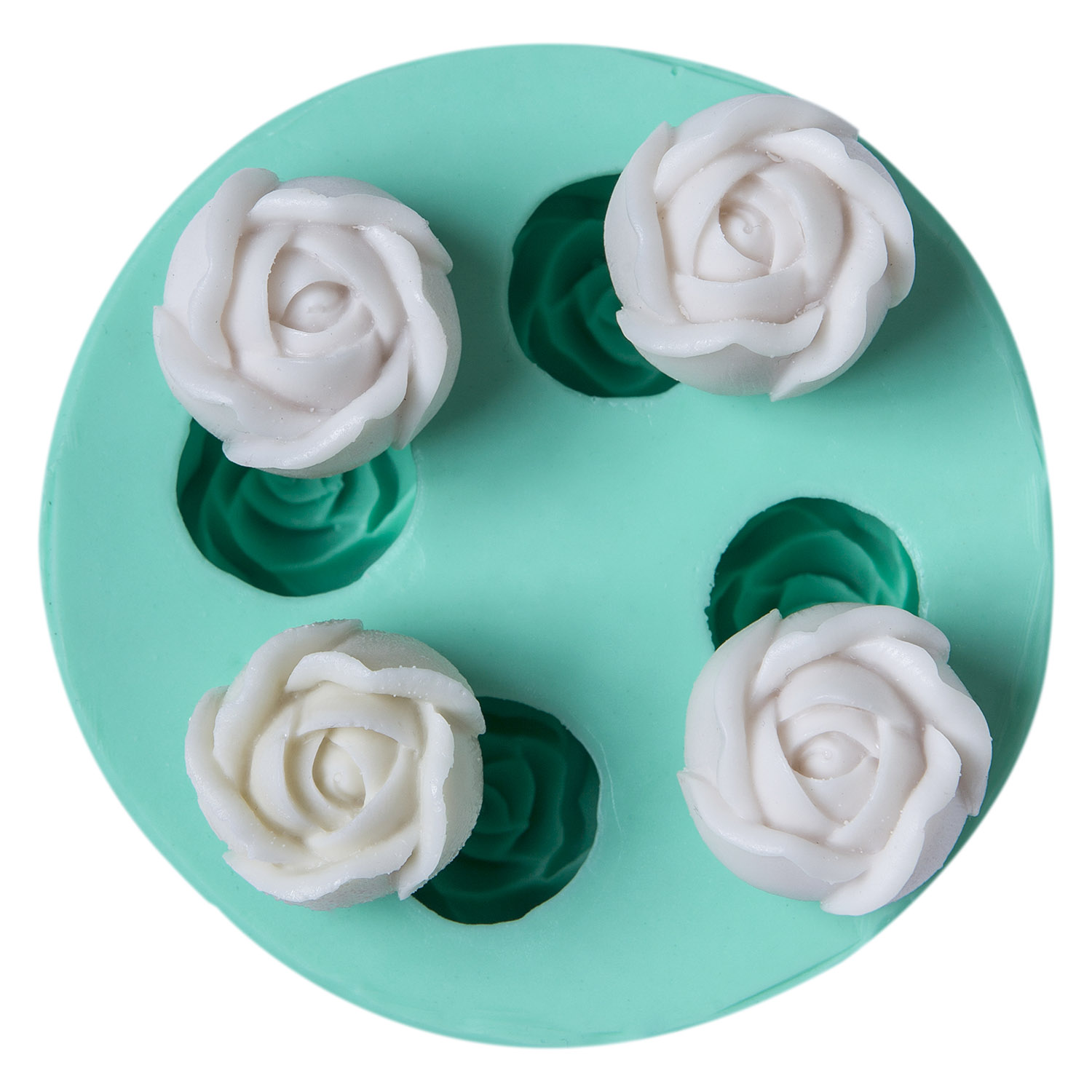 tomurcuk-gul-4lu-seklinde-silikon-polyester-kalibi-kk-0771 Tomurcuk gül 4'lü silikon kalıp