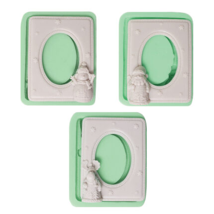 Yılbaşı çerçeve seti silikon kalıp