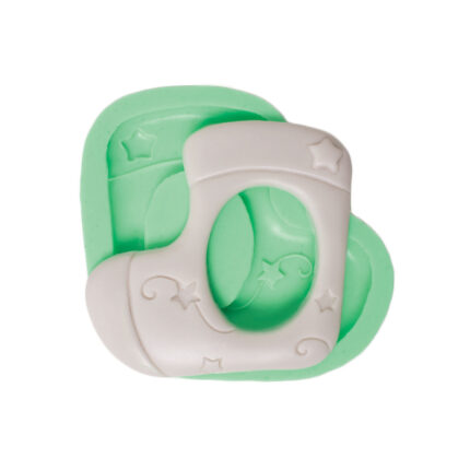 Yılbaşı çorabı çerçeve silikon kalıp