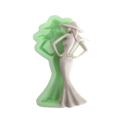 Zarif kadın 1 silikon kalıbı