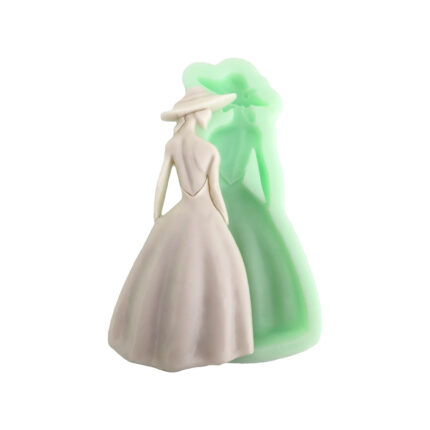 Zarif kadın 2 silikon kalıbı