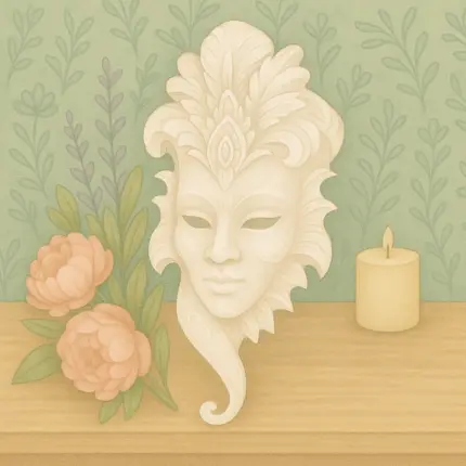 Romen rakamlı masa saati ve sanatsal yüz figürlü dekoratif maske silikon kalıp modelleri.