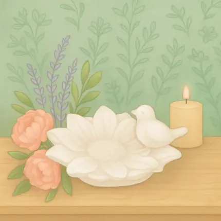 Modern ve klasik desenli dekoratif tepsi, tabak ve peçetelik dökümü için uygun silikon kalıp modelleri.