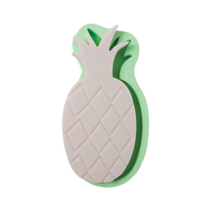 Ananas küçük silikon kalıp modeli. Tropik meyve figürü için 3D ananas silikon kalıp.