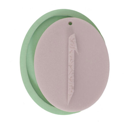 Arapça harf figürü silikon kalıp: "ا" (Elif) harfi desenli, eğitim amaçlı kalıp.