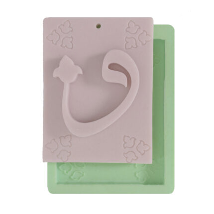 Arapça "Vav" harfi silikon kalıbı. Arapça harfler 4 silikon kalıp modeli, KK-1573.