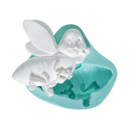 Arı silikon kalıp: Doğa ve bahçe süsleri için arı temalı dekoratif kalıp.