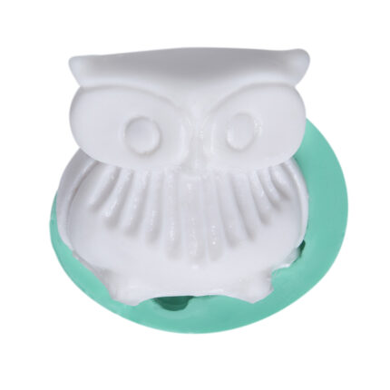 Bilge baykuş silikon kalıbı. Mezuniyet hediyesi reçine figürü dökümü için ideal. Masa süsü yapımı.