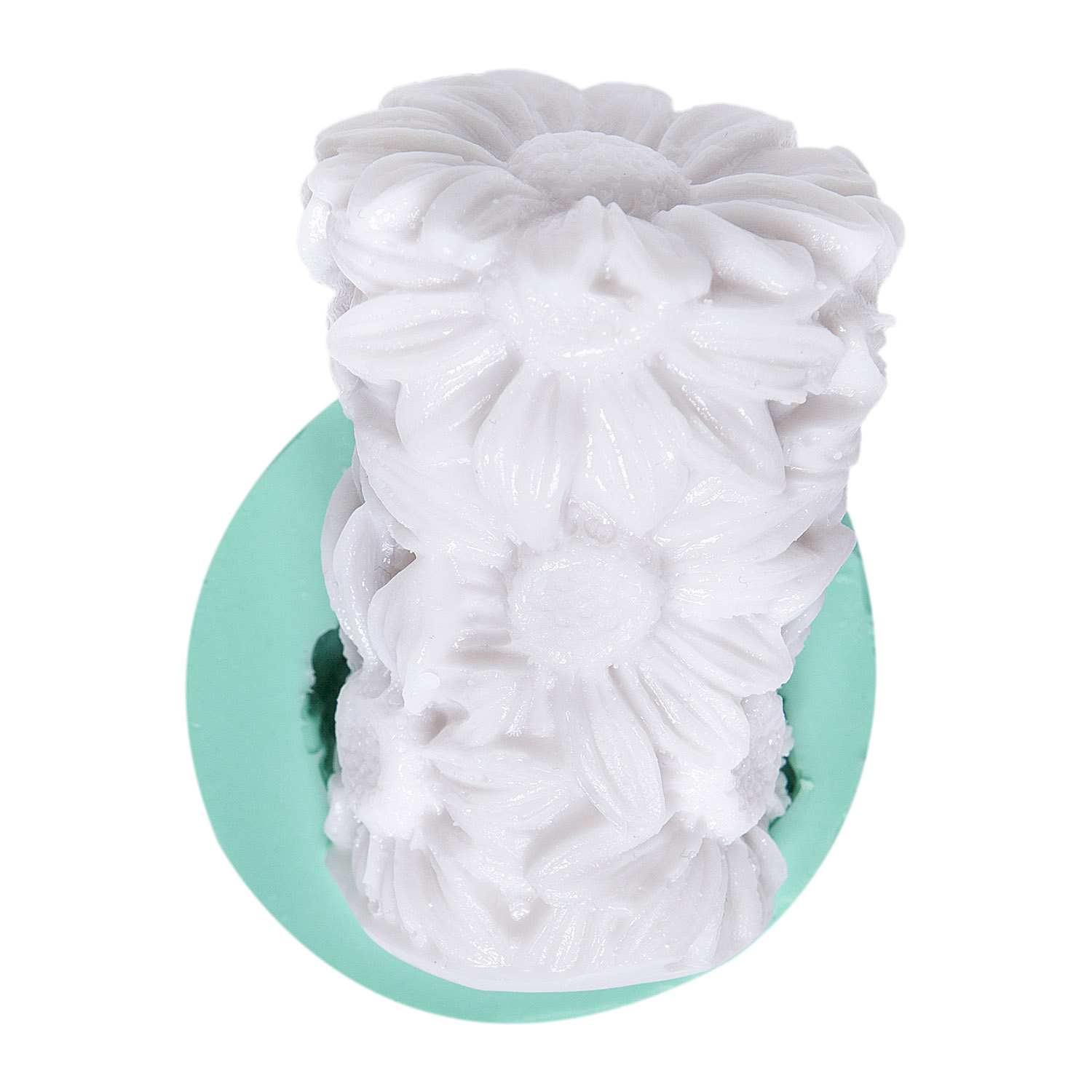 aycicegi-seklinde-silikon-mum-kalibi-kk-0093.jpg Ayçiçeği silikon kalıp modeli: Doğa temalı süsleme için ideal. Ayçiçeği alçı kalıbı veya epoksi kalıbı olarak kullanılabilir.