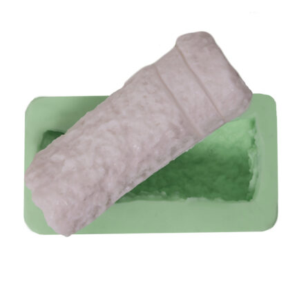 Banyo havlusu silikon kalıp modeli: havlu temalı, banyo dekoru için 3 boyutlu kalıp.