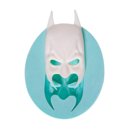 Batman silikon kalıbı: Süper kahraman dekorasyonu için ideal, Kurdelya Fantastik Batman kalıbı.