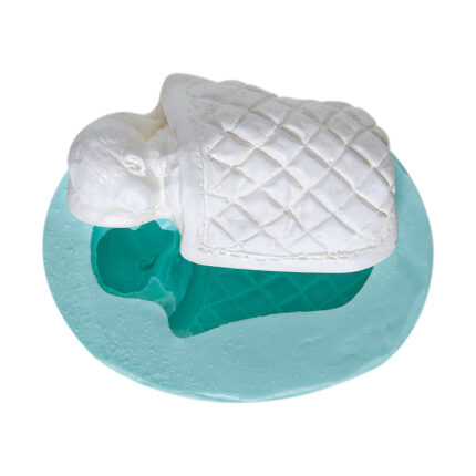 Battaniyeli bebek silikon kalıp: Sevimli bebek temalı mum, alçı, sabun, epoksi dökümü için ideal.