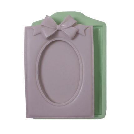 Büyük kare fiyonklu çerçeve silikon kalıp: şık fotoğraf çerçevesi yapımı için kalıp.