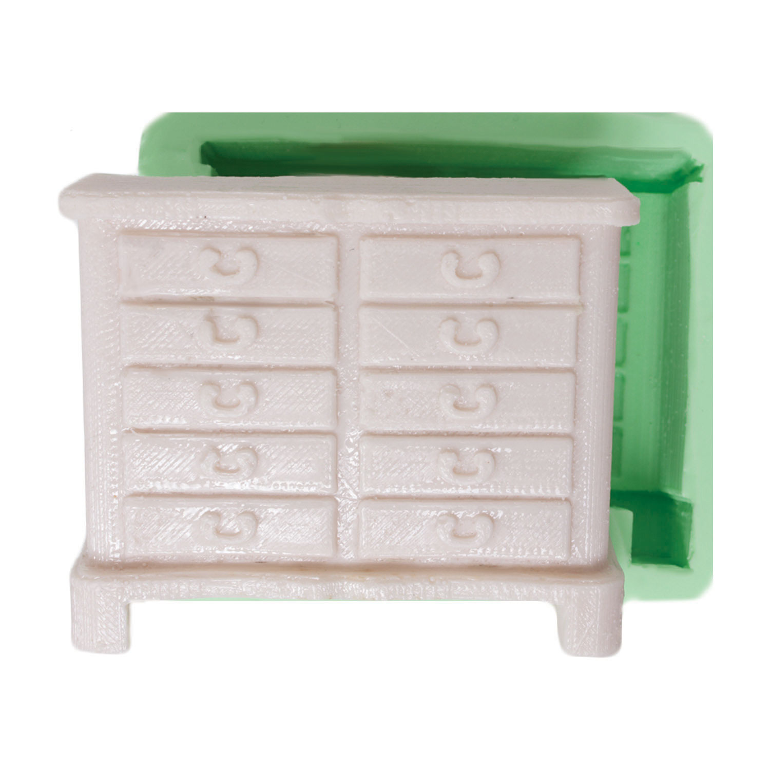 cekmeceli-dolap-seklinde-silikon-epoksi-recine-kalibi-kk-1847.jpg Çekmeceli dolap silikon kalıp: bebek evi mobilyası için 3D dolap figürü.