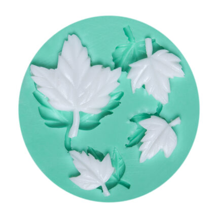 Minik yaprak koleksiyonu silikon kalıbı. Çoklu yaprak biblo yapımı için ağaç yaprağı reçine süs kalıbı.