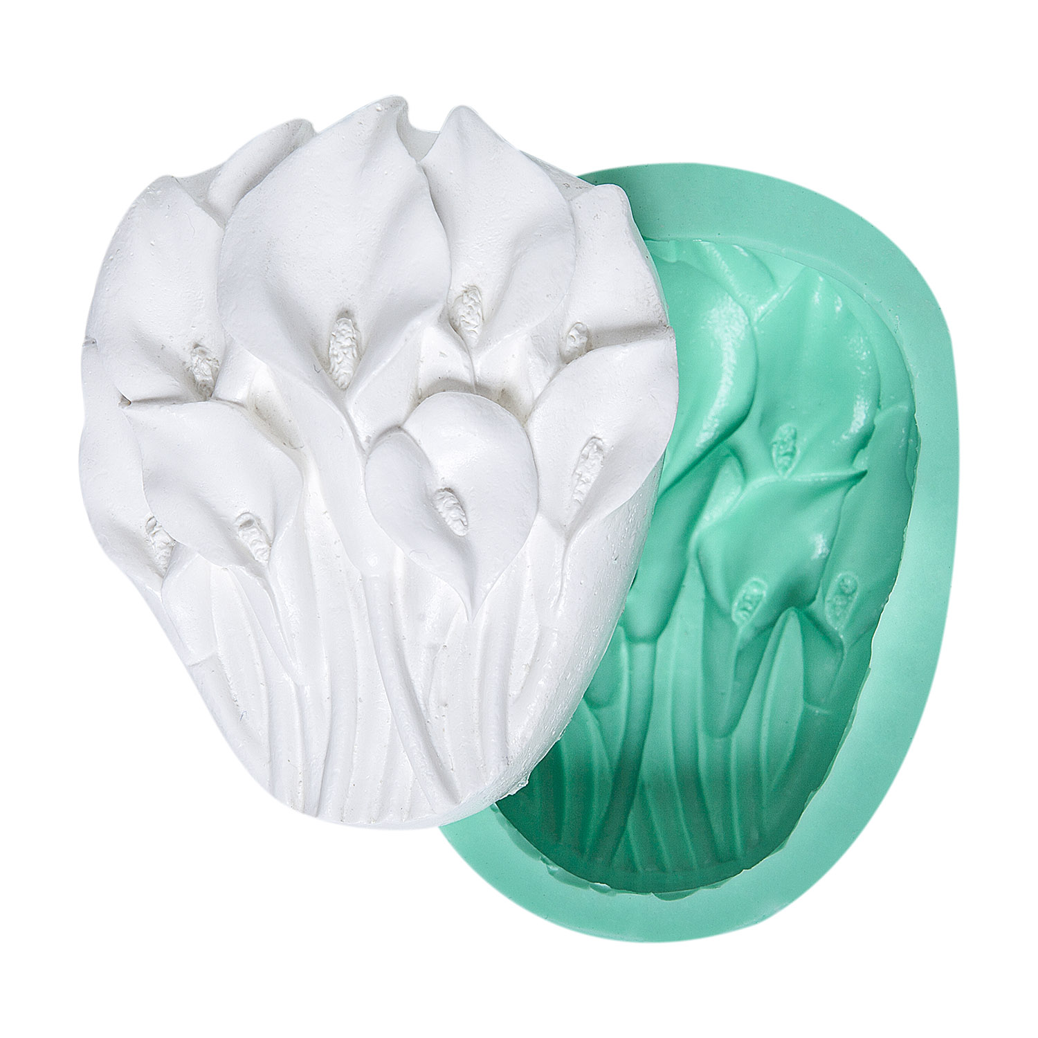 coklu-zambak-seklinde-silikon-kokulu-tas-kalibi-kk-0055.jpg Çoklu zambak silikon kalıp: Bahar temalı süslemeler için zambak desenli kalıp.