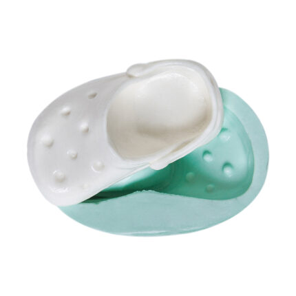 Crocs terlik silikon kalıbı: Retro stil, sabun, mum, takı yapımı için ideal. Kişiye özel tasarım.