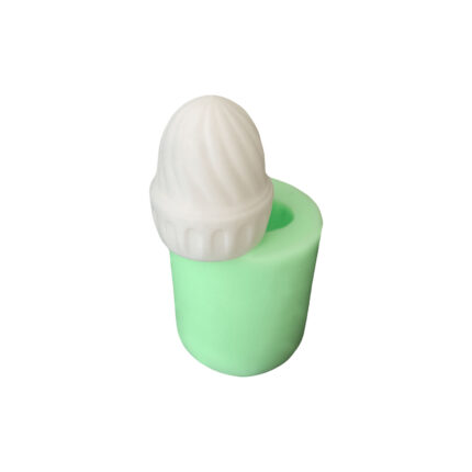 Cupcake silindir mum silikon kalıp modeli, tatlı temalı mum için kalıp.