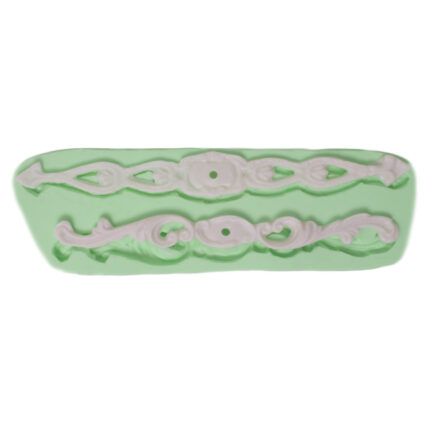 Dekoratif obje 4 silikon kalıp: Minimalist süs için silikon döküm kalıbı.