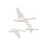 Kurdelya Doğal Uçan Kuşlar Silikon Döküm Kalıbı (Kuş Severler İçin Dekorasyon İçin - 4,5x1,5x0,5cm - KK-1131) - Görsel 4