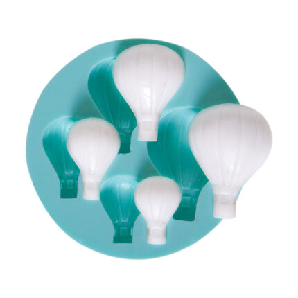 Dört boy uçan balon silikon kalıbı: çocuk temalı sabun, dekoratif obje, takı ve kişiye özel hediye yapımı için ideal.