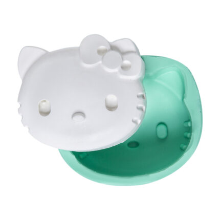 Hello Kitty silikon kalıp: Hello Kitty temalı süsler için alçı, sabun, epoksi döküm kalıbı. KK-0067.