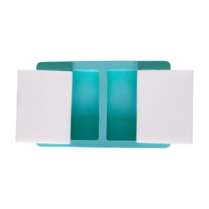 Kurdelya pratik ikili sabun kalıbı modeli. Temel sabun yapımı için kalıp, dikdörtgen kokulu taş.