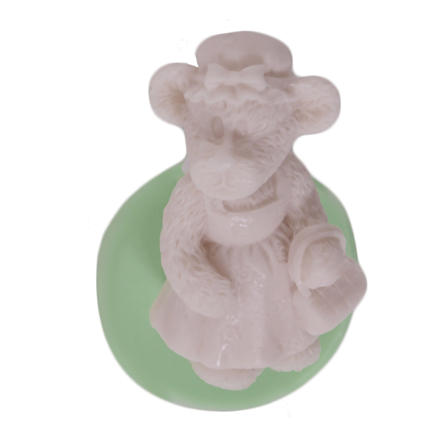 kadin-ayi-cantali-seklinde-silikon-sabun-kalibi-kk-1608.jpg Kadın ayı çantalı silikon kalıp modeli, 3D ayı figürü dekorasyon için. Çantalı kadın figürü silikon kalıp.