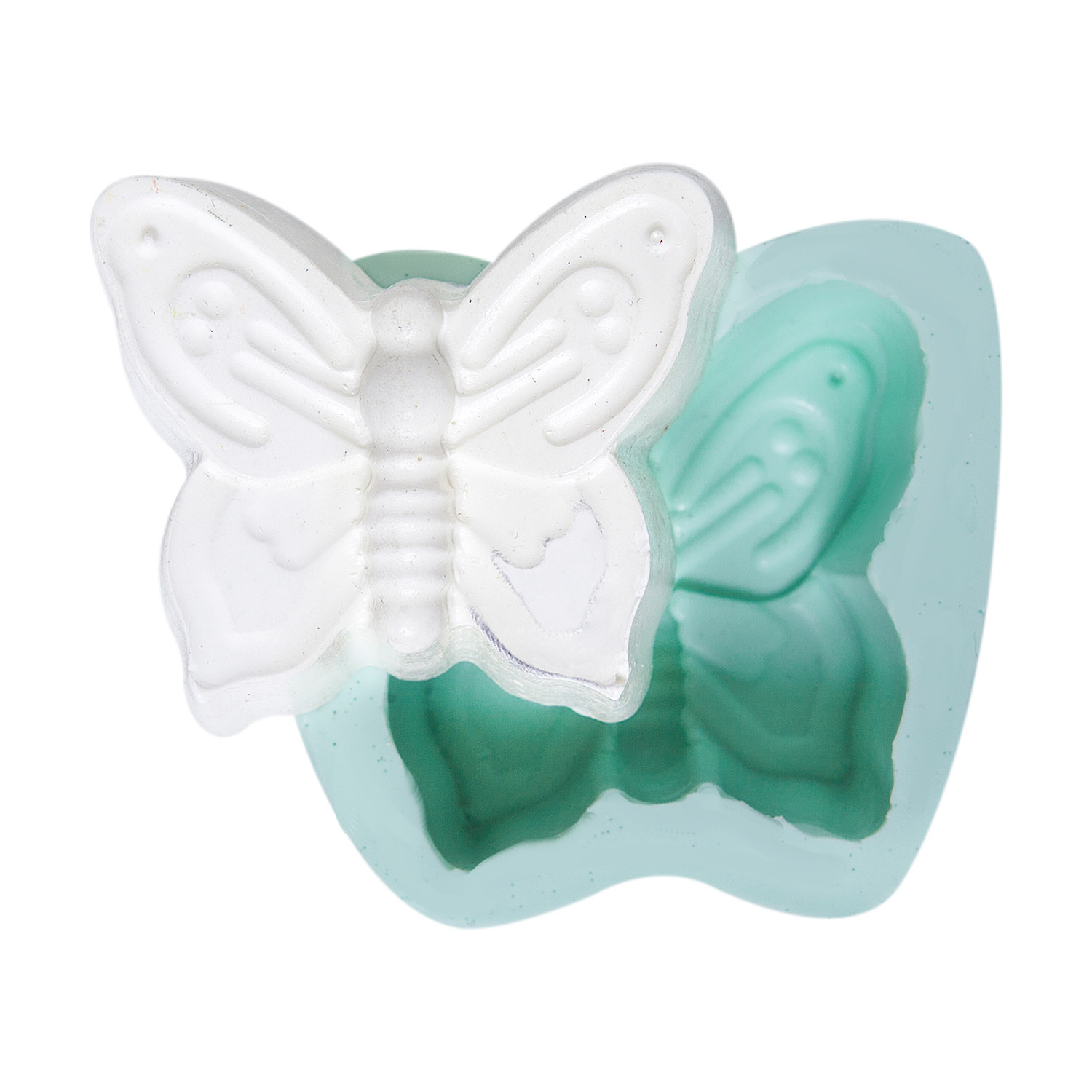 kalin-kelebek-seklinde-silikon-epoksi-recine-kalibi-kk-0198.jpg Kalın kelebek silikon kalıp ve kalıptan çıkmış kelebek figürü. Kelebek temalı mum, sabun, alçı veya epoksi yapımı için ideal.