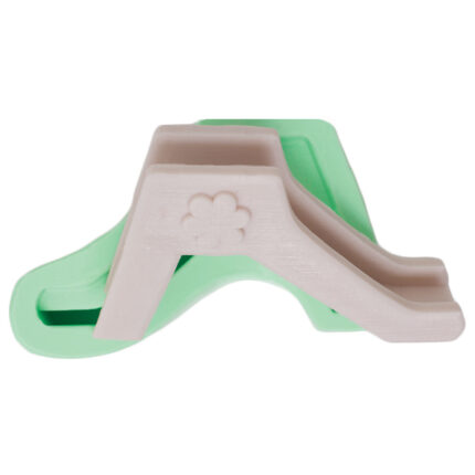 Kaydırak figürü silikon kalıp: Çocuk temalı oyun parkı süsü için 3D kaydırak silikon kalıp.